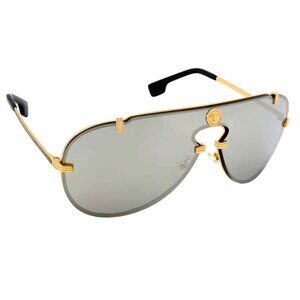 Sale! New Men's Versace Aviator Gold Sunglasses